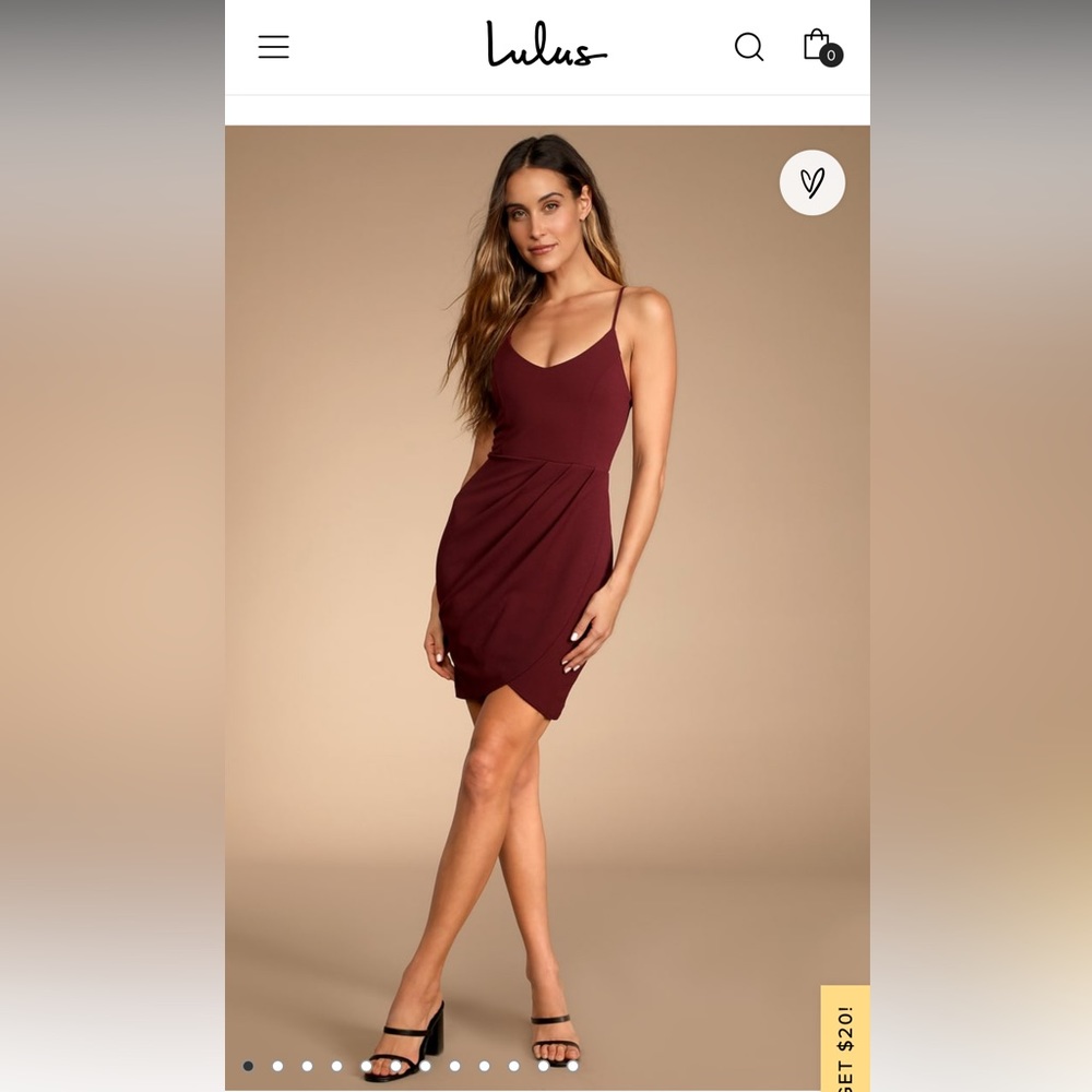 Lulus- Forever Your Girl Plum Purple Bodycon Dress